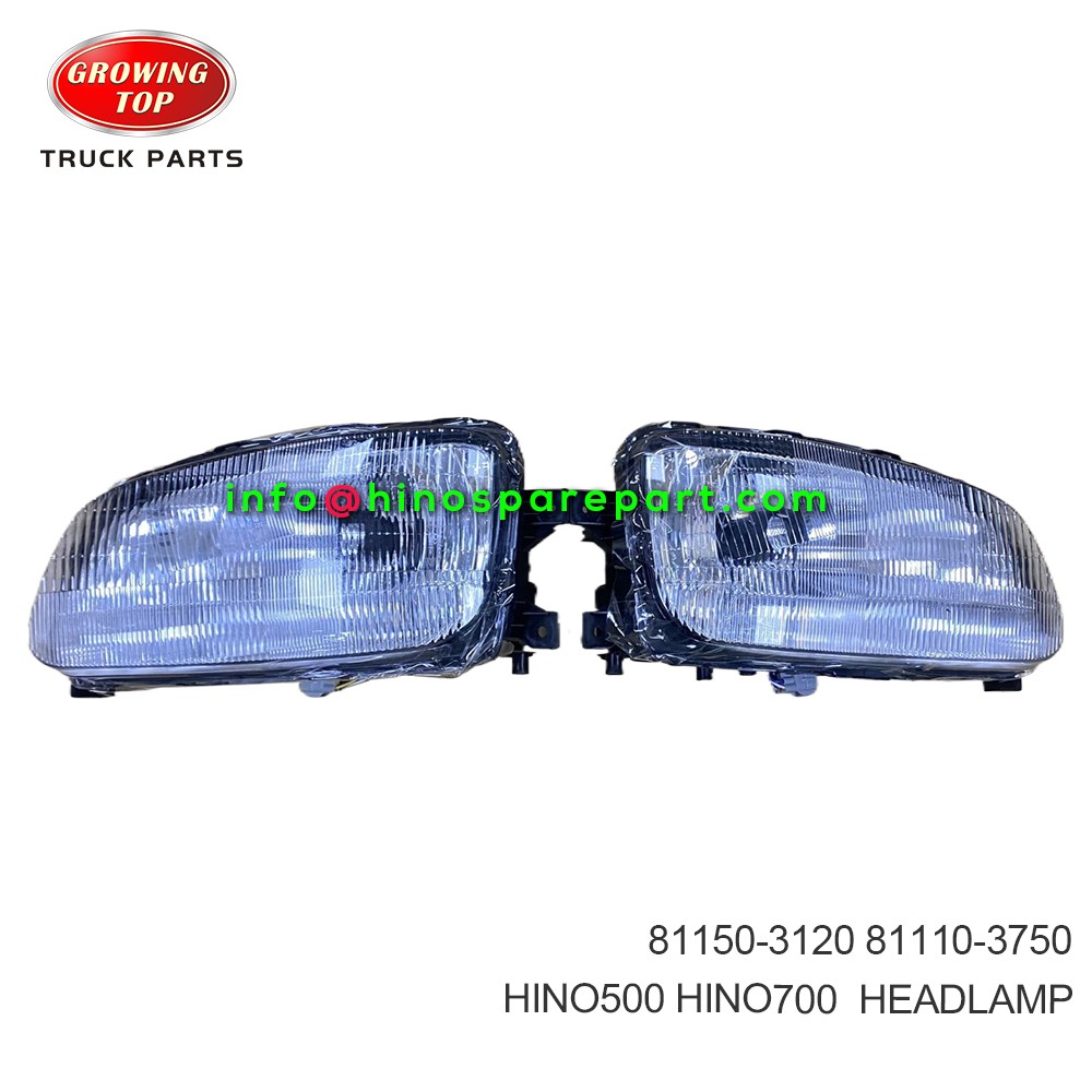 HINO500/700  HEADLAMP  81150-3120  81110-3750