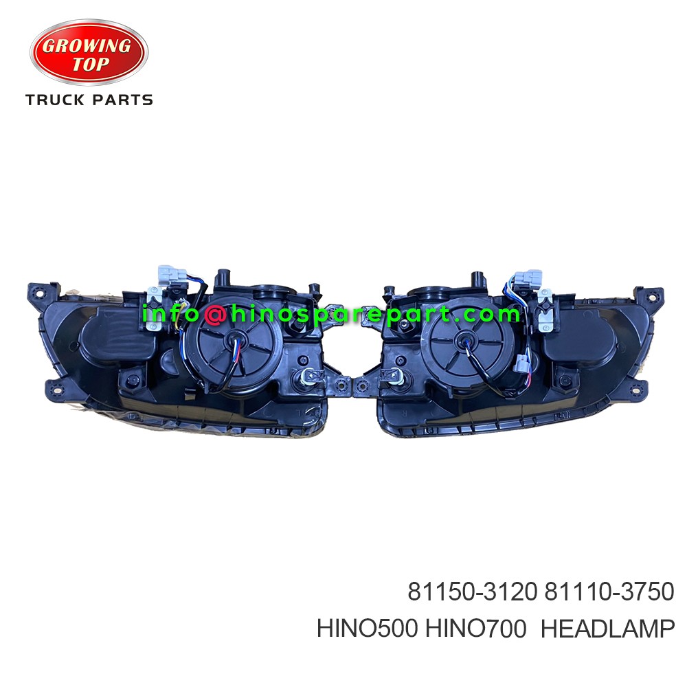 HINO500/700  HEADLAMP  81150-3120  81110-3750