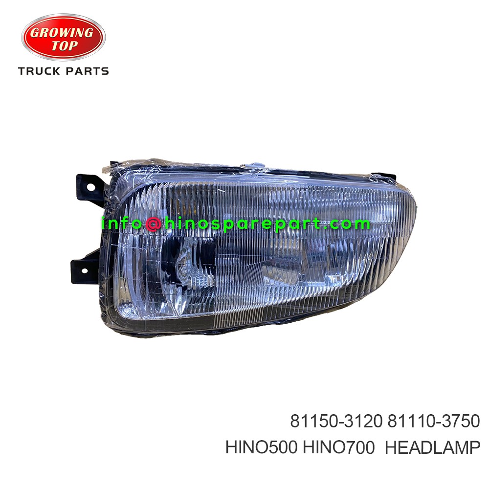 HINO500/700  HEADLAMP  81150-3120  81110-3750