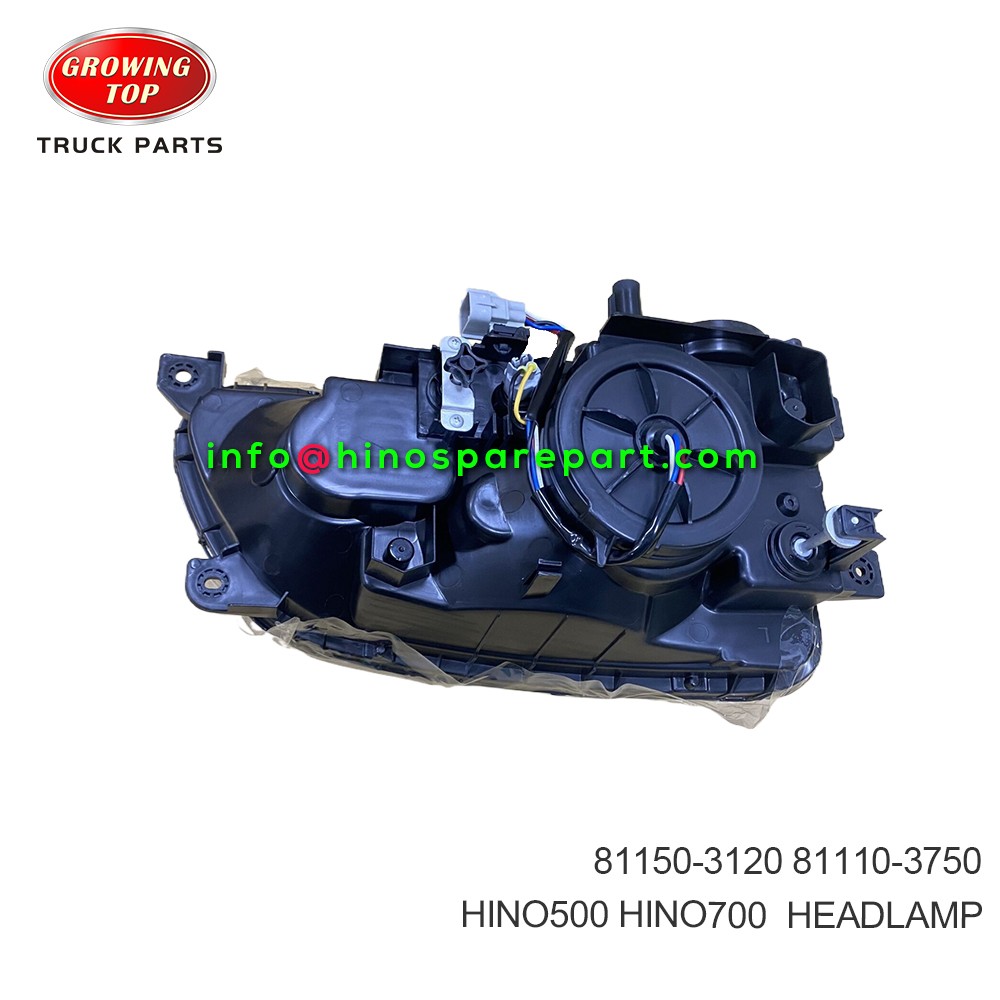 HINO500/700  HEADLAMP  81150-3120  81110-3750