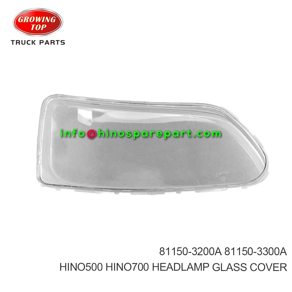 HINO500/700  HEADLAMP GLASS COVER  81150-3200A  81150-3300A