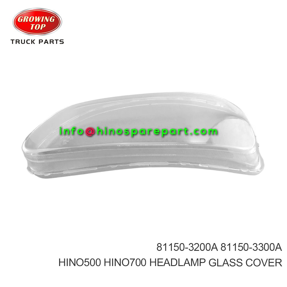 HINO500/700  HEADLAMP GLASS COVER  81150-3200A  81150-3300A