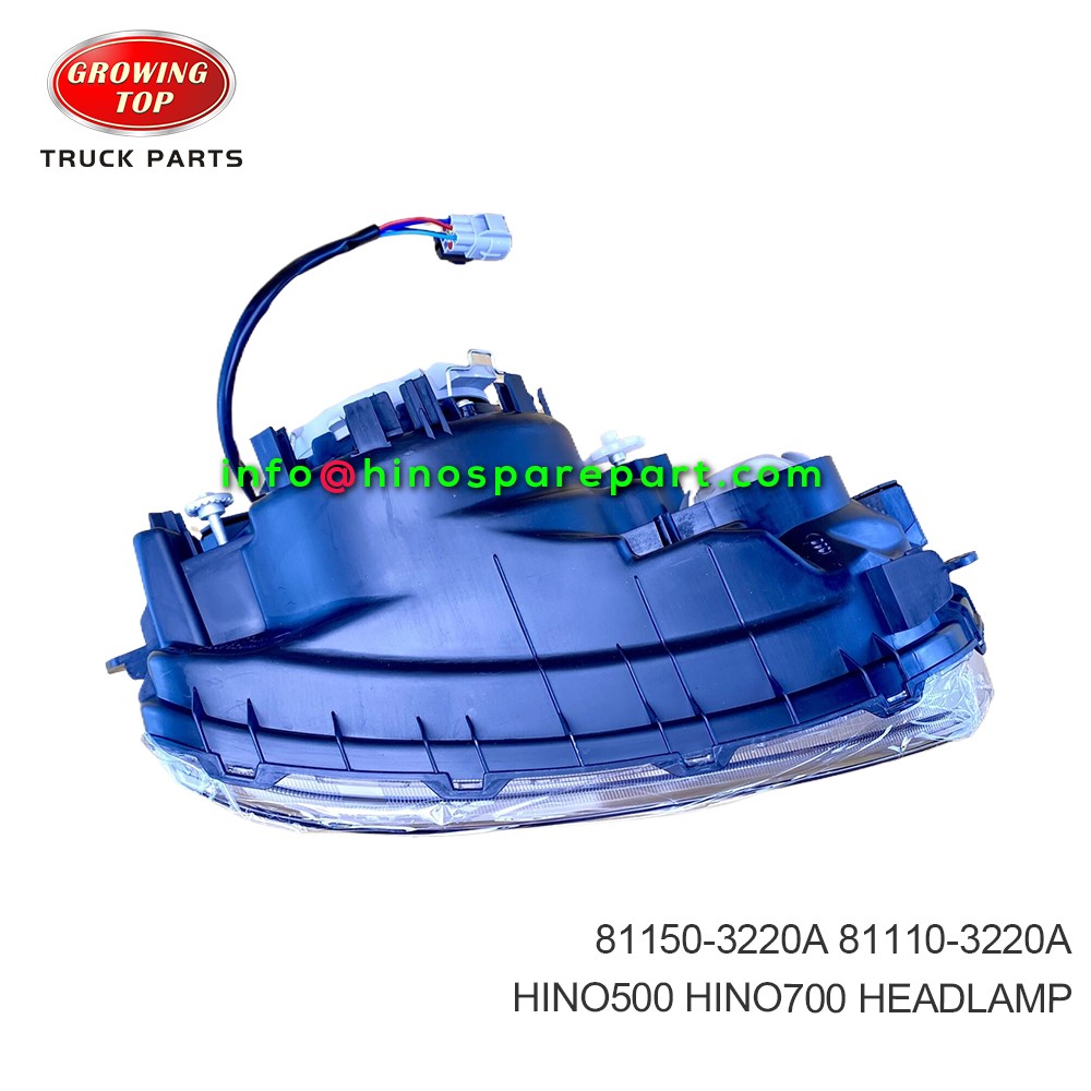 HINO500 HINO700 HEADLAMP 81150-3220A