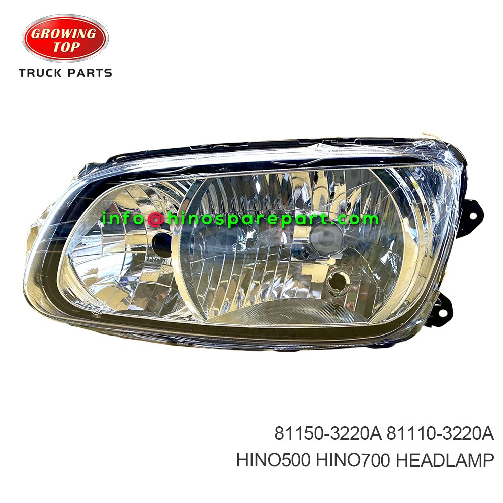 HINO500 HINO700 HEADLAMP 81150-3220A