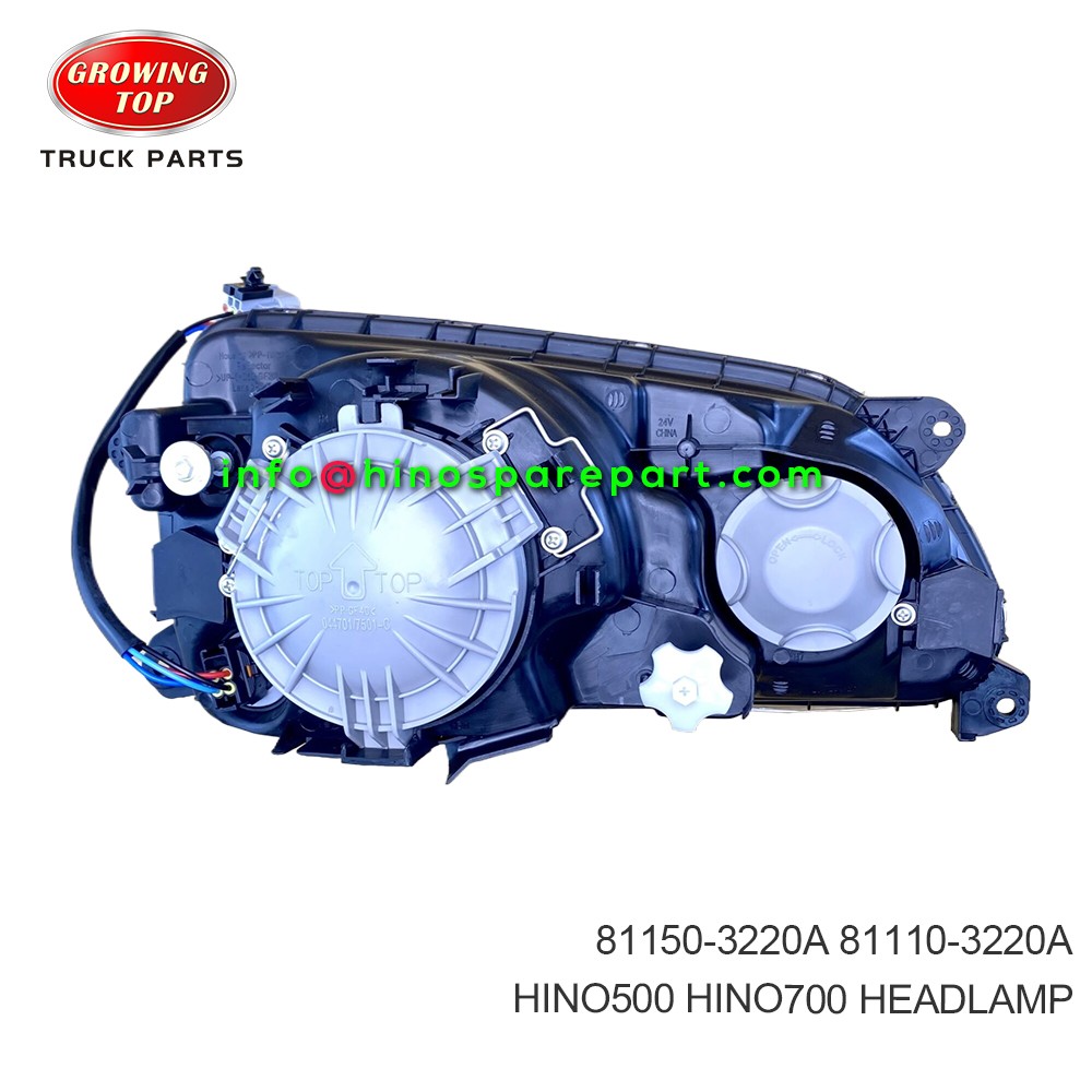 HINO500 HINO700 HEADLAMP 81150-3220A