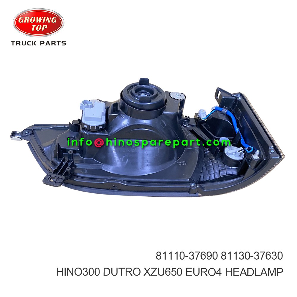 HINO300 DUTRO XZU650 EURO4  HEADLAMP 81150-37690 LH