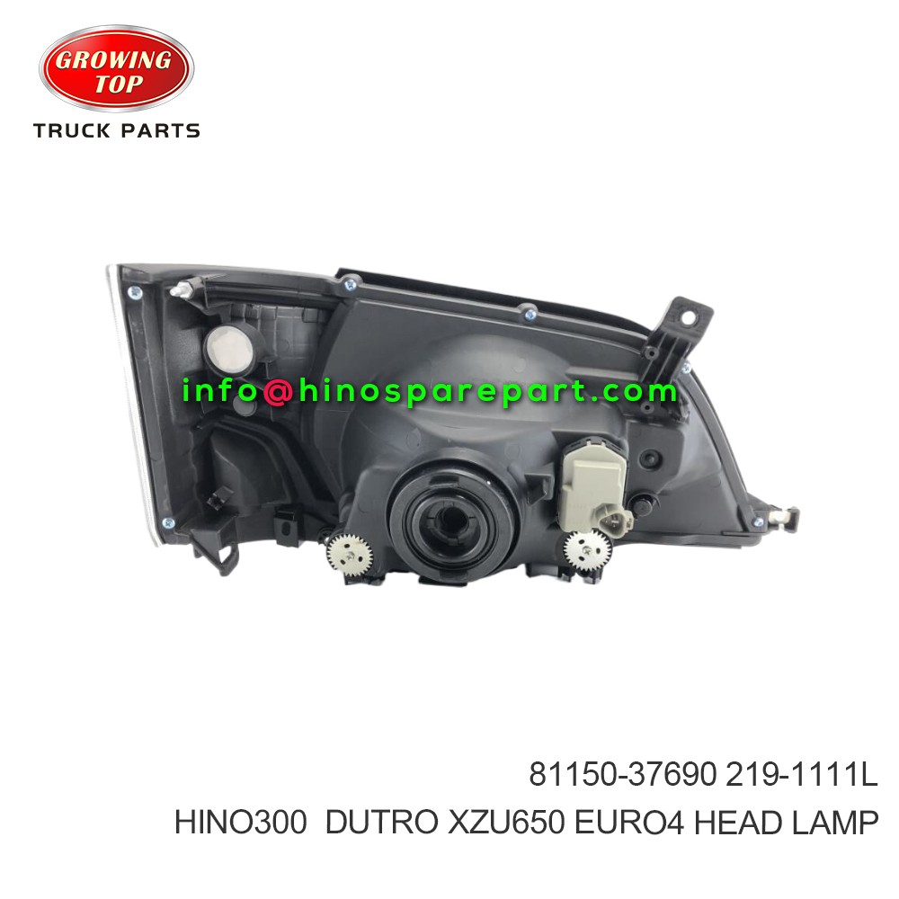 HINO300 DUTRO XZU650 EURO4  HEADLAMP  81150-37690