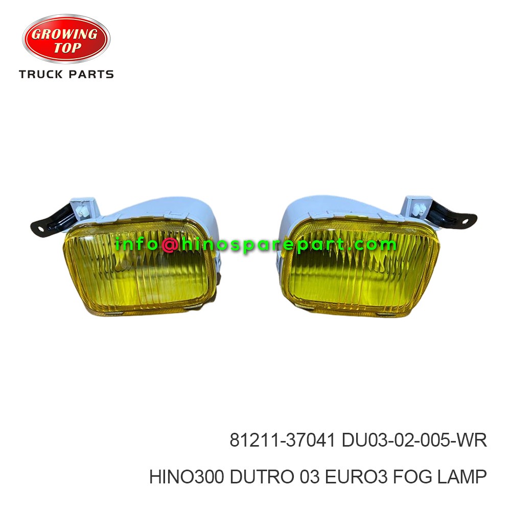 HINO300 DUTRO 03 EURO3 FOG LAMP 81211-37041
