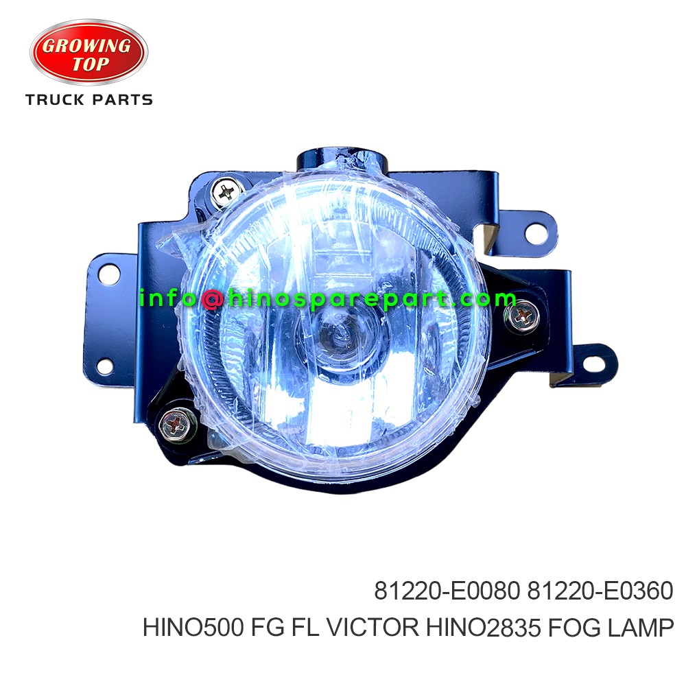 HINO500 FG FL VICTOR HINO2835 FOG LAMP 81220-E0080