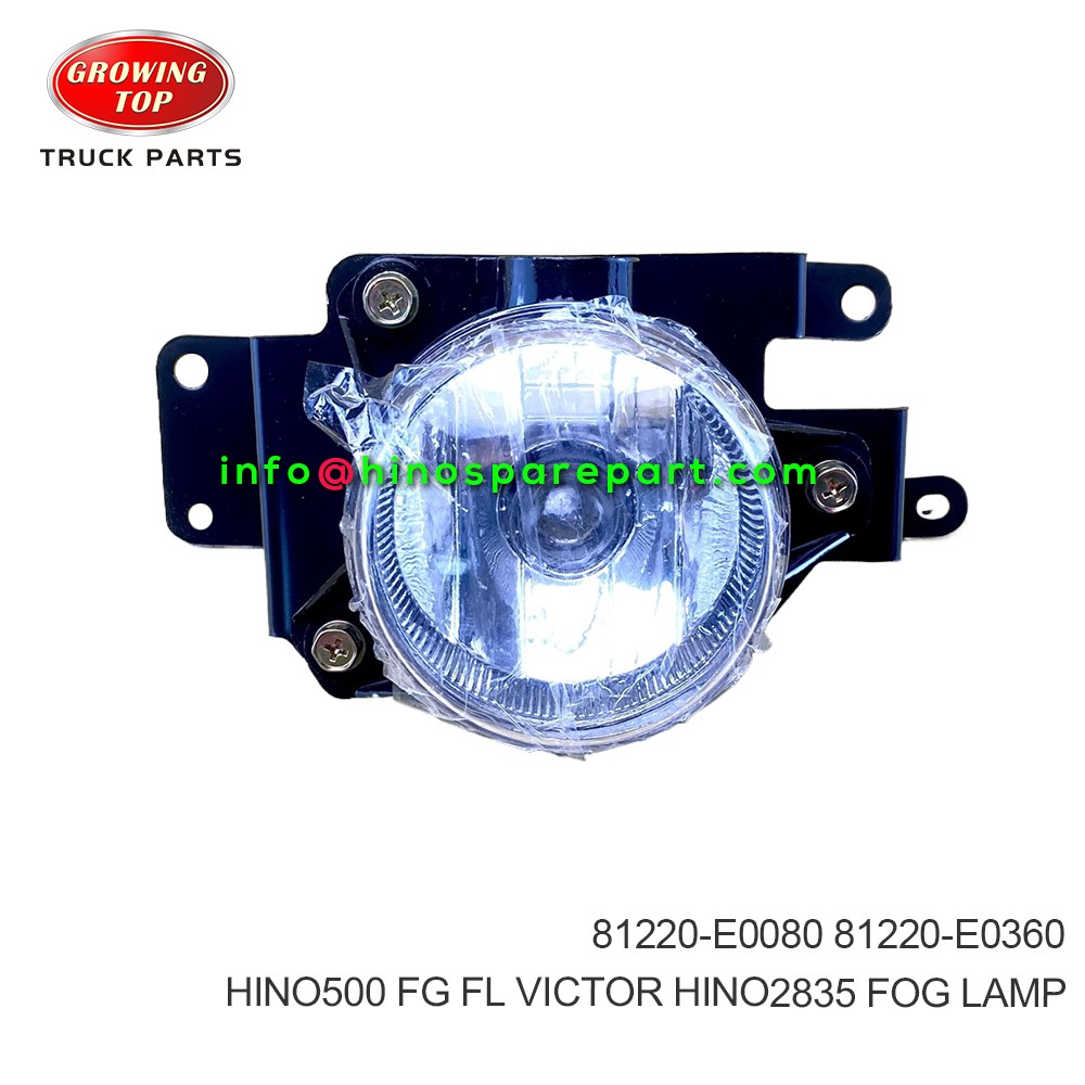 HINO500 FG FL VICTOR HINO2835 FOG LAMP 81220-E0080