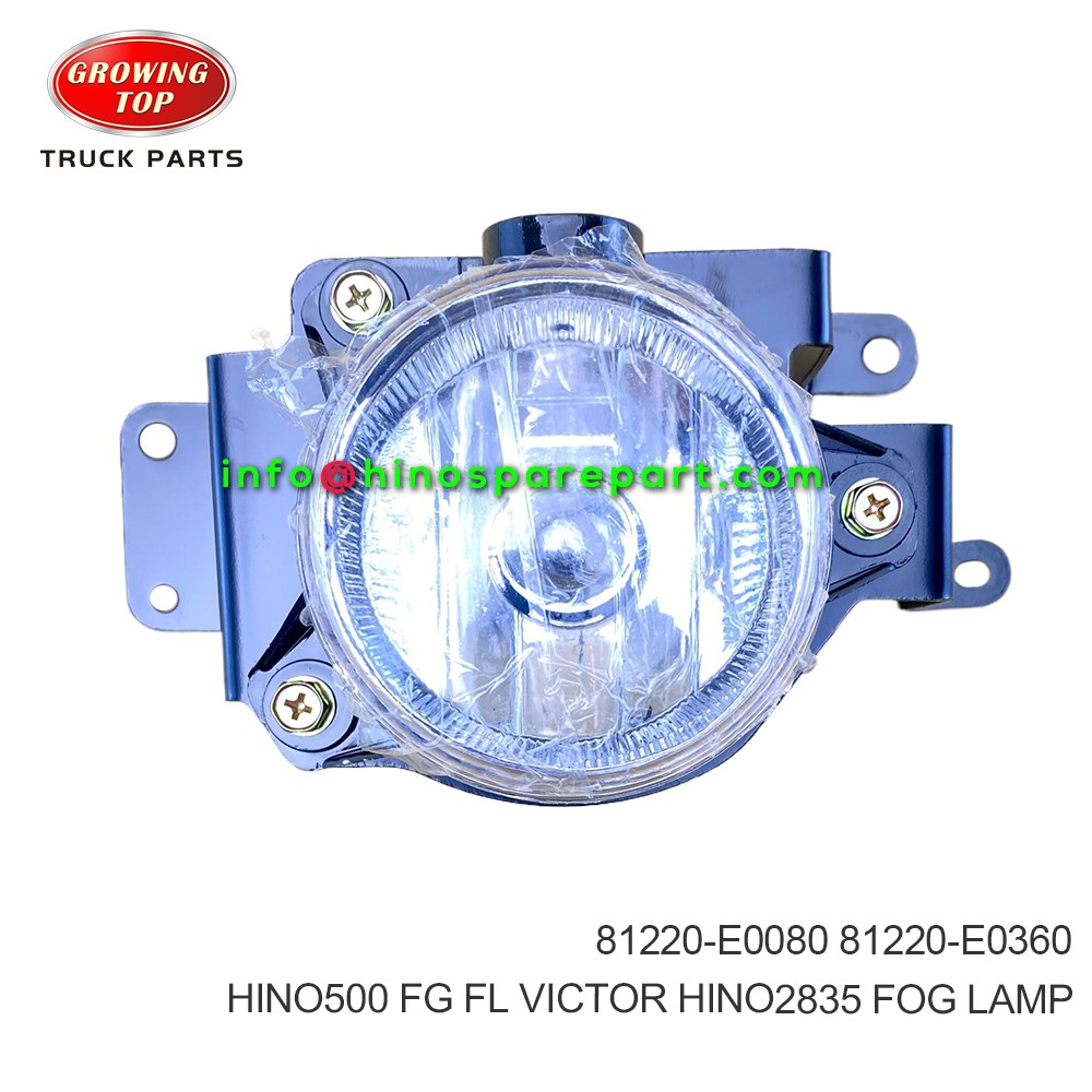 HINO500 FG FL VICTOR HINO2835 FOG LAMP 81220-E0080