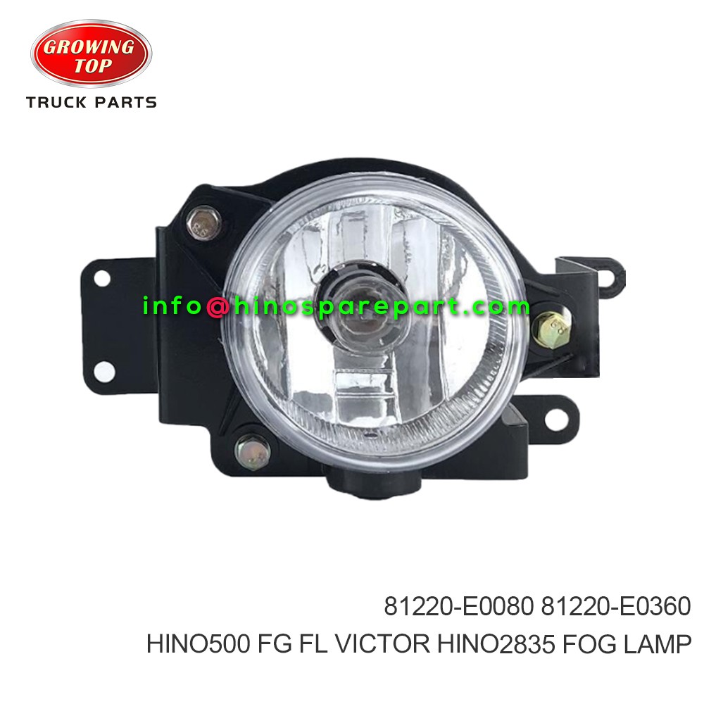 HINO500 FG FL VICTOR HINO2835 FOG LAMP 81220-E0080