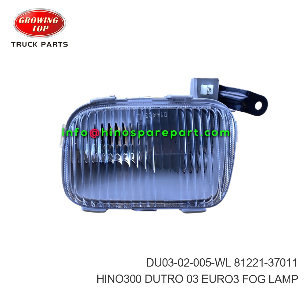 HINO300 DUTRO 03 EURO3 FOG LAMP  81221-37011