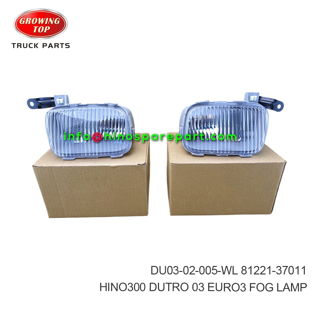 HINO300 DUTRO 03 EURO3 FOG LAMP  81221-37011