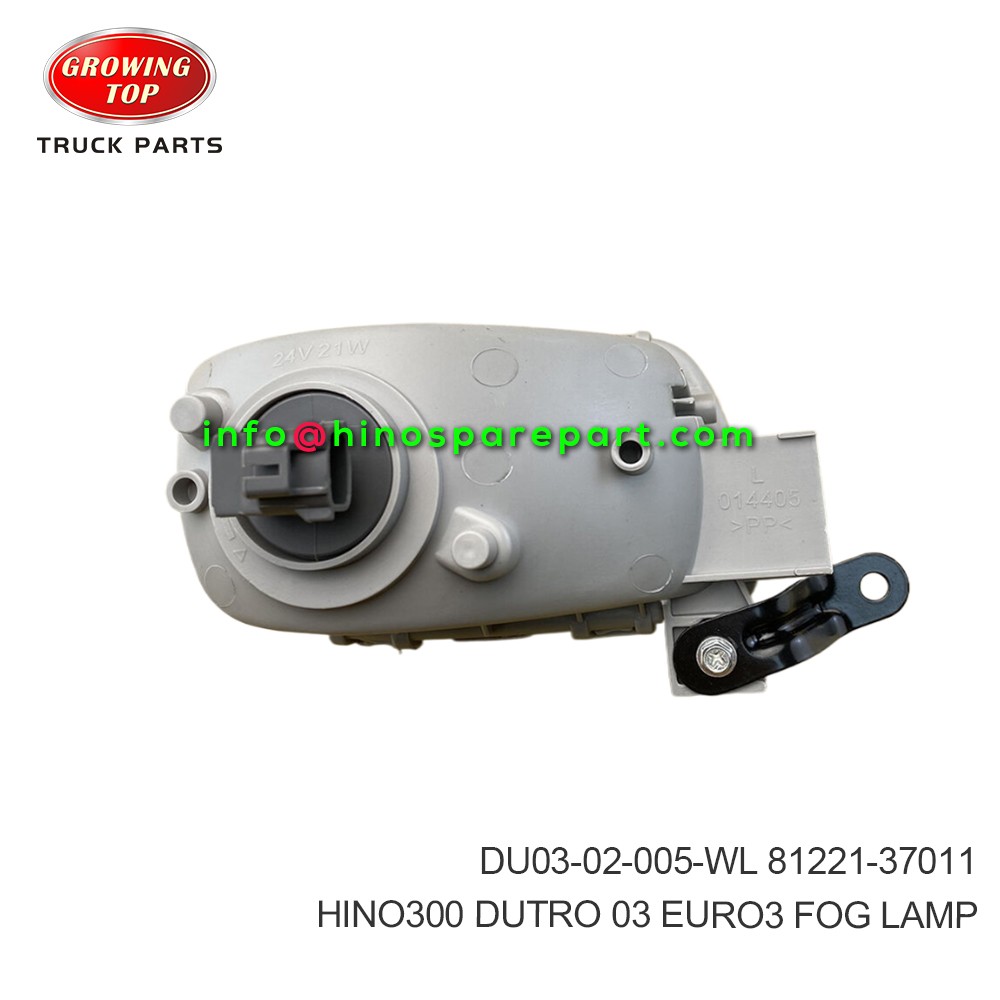 HINO300 DUTRO 03 EURO3 FOG LAMP  81221-37011