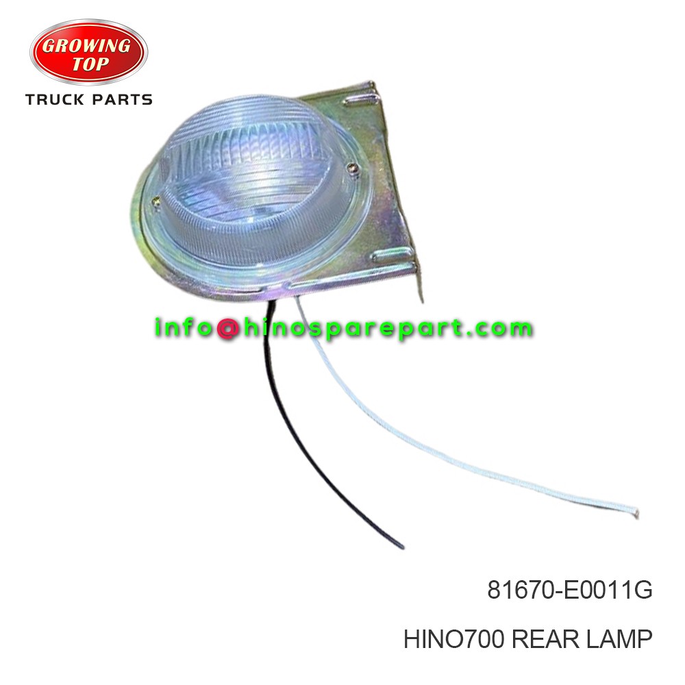 HINO700 REAR LAMP 81670-E0011G