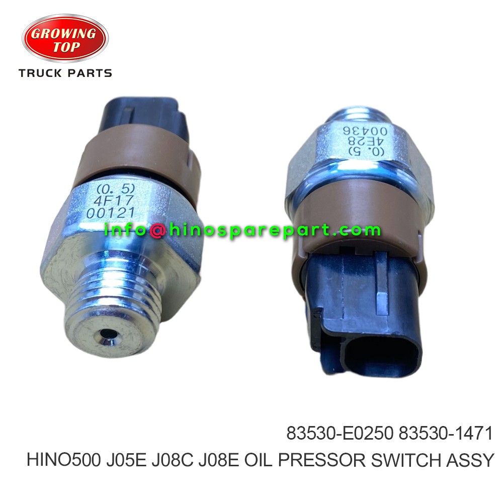 HINO500 J05E J08C J08E OIL PRESSOR SWITCH ASSY 83530-E0250