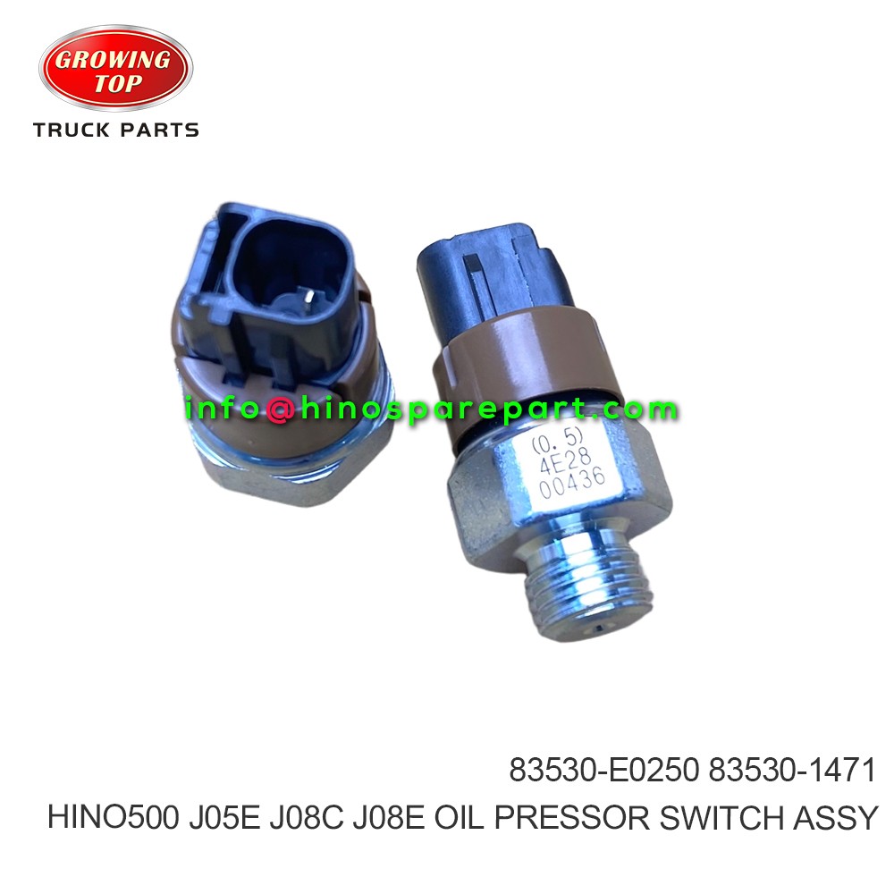 HINO500 J05E J08C J08E OIL PRESSOR SWITCH ASSY 83530-E0250