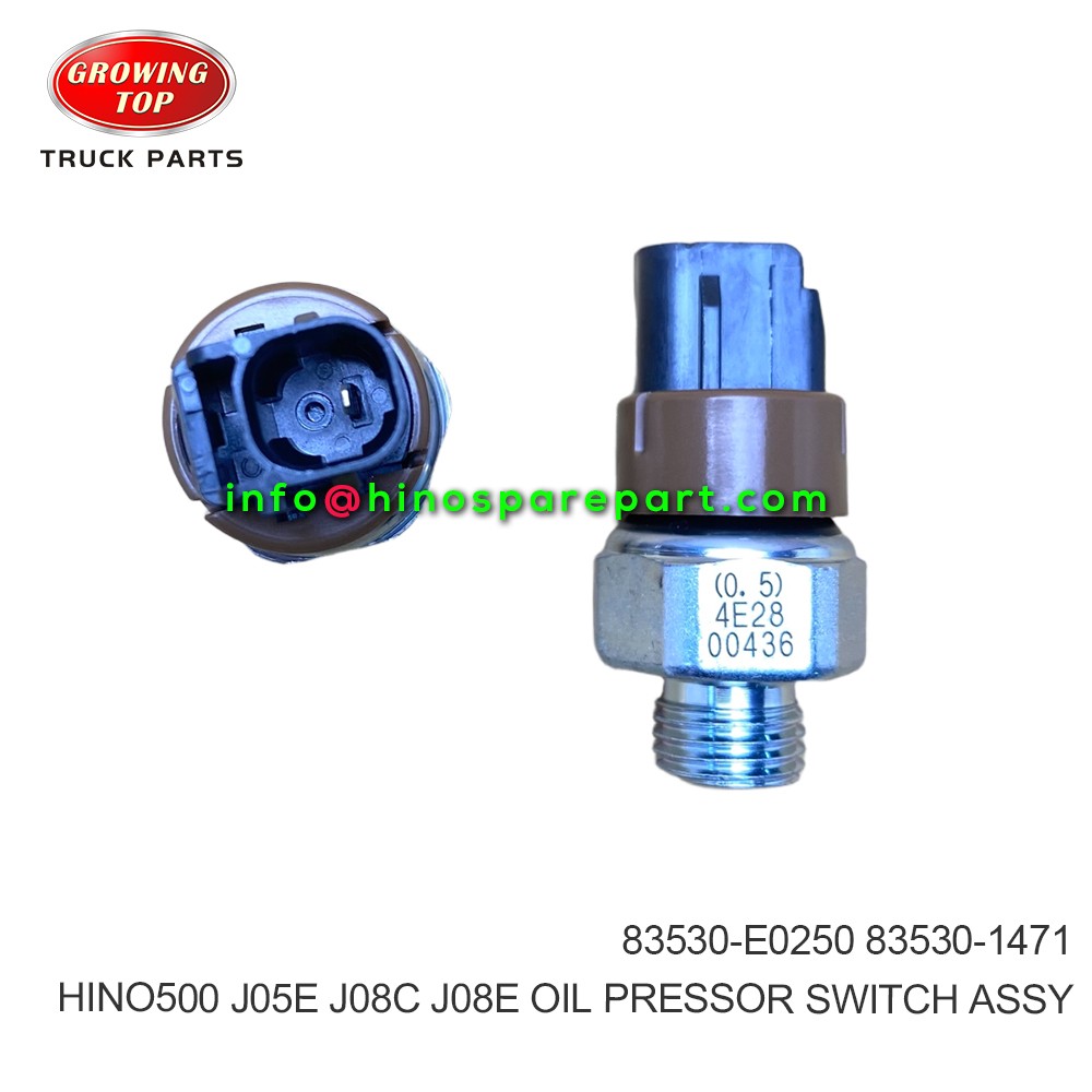 HINO500 J05E J08C J08E OIL PRESSOR SWITCH ASSY 83530-E0250