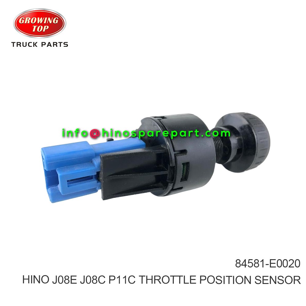 HINO J08E J08C P11C THROTTLE POSITION SENSOR 84581-E0020