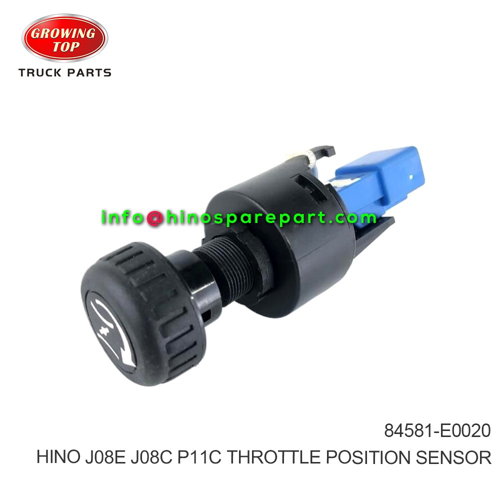 HINO J08E J08C P11C THROTTLE POSITION SENSOR 84581-E0020