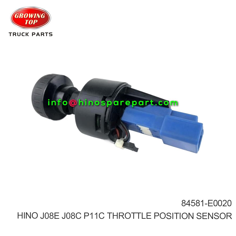 HINO J08E J08C P11C THROTTLE POSITION SENSOR 84581-E0020