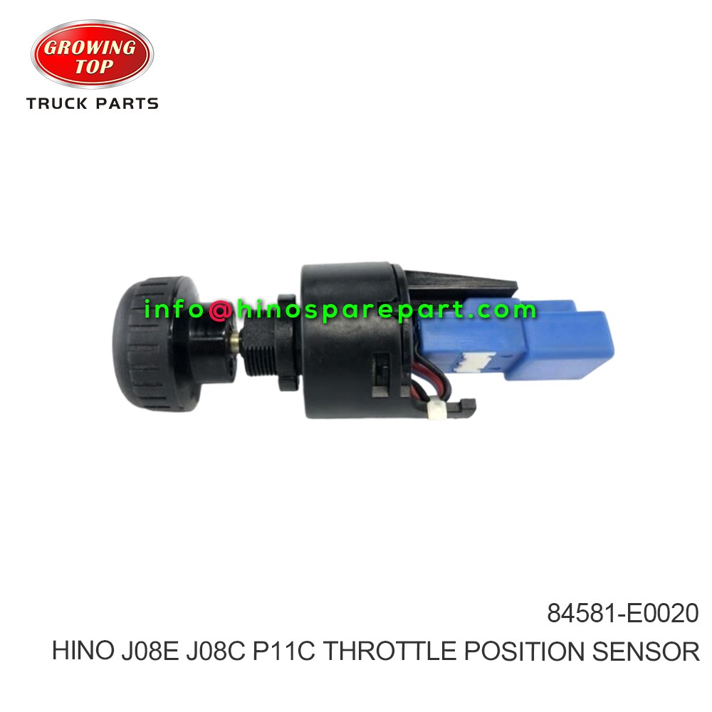 HINO J08E J08C P11C THROTTLE POSITION SENSOR 84581-E0020