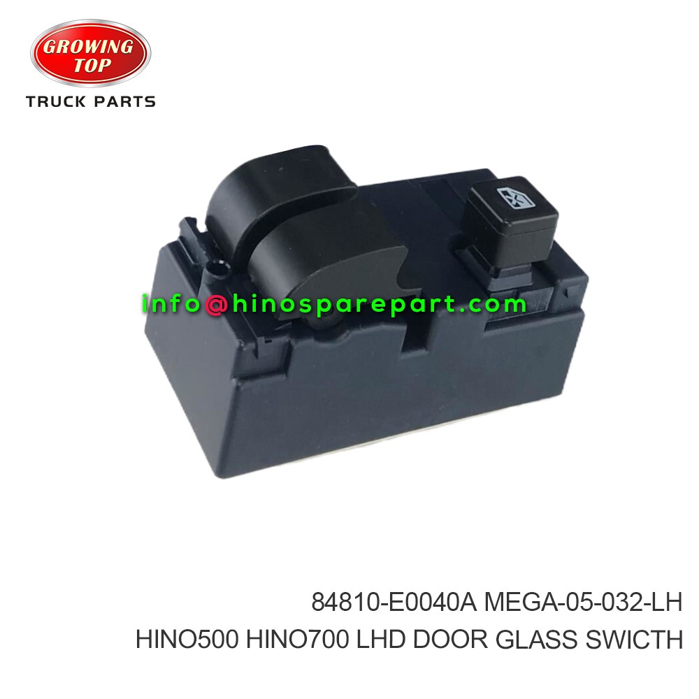 HINO500 HINO700 LHD DOOR GLASS SWITCH  84810-E0040A