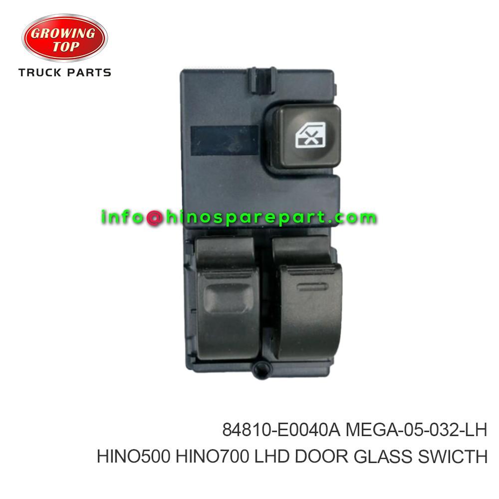 HINO500 HINO700 LHD DOOR GLASS SWITCH  84810-E0040A