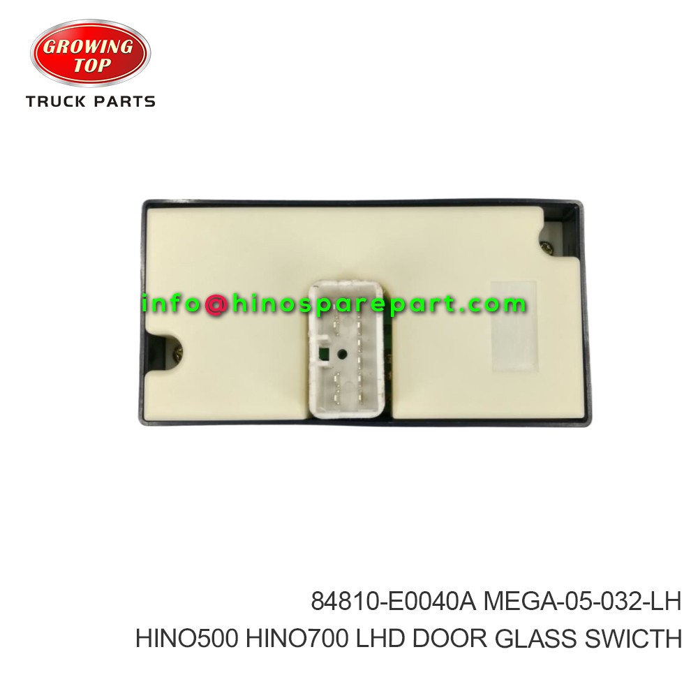 HINO500 HINO700 LHD DOOR GLASS SWITCH  84810-E0040A