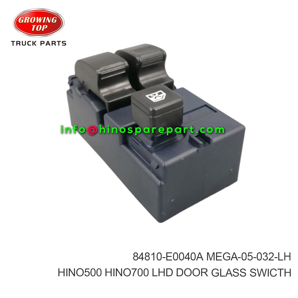 HINO500 HINO700 LHD DOOR GLASS SWITCH  84810-E0040A