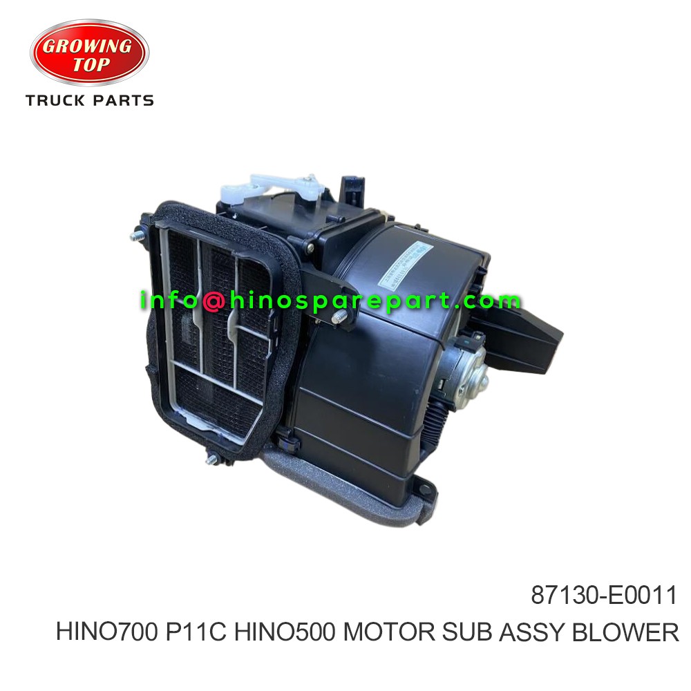 HINO500/700 P11C  MOTOR SUB ASSY, BLOWER  87130-E0011