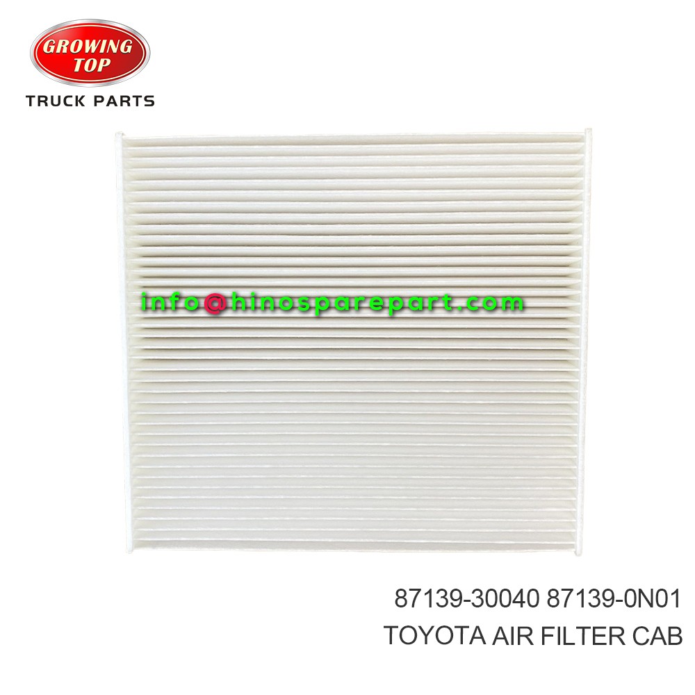 TOYOTA AIR FILTER CAB  87139-30040