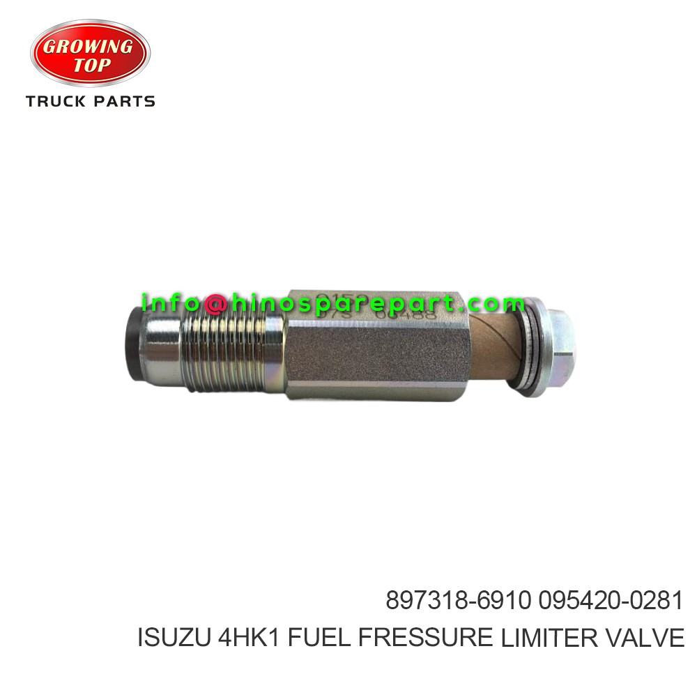 ISUZU 4HK1  FUEL FRESSURE LIMITER VALVE  897318-6910