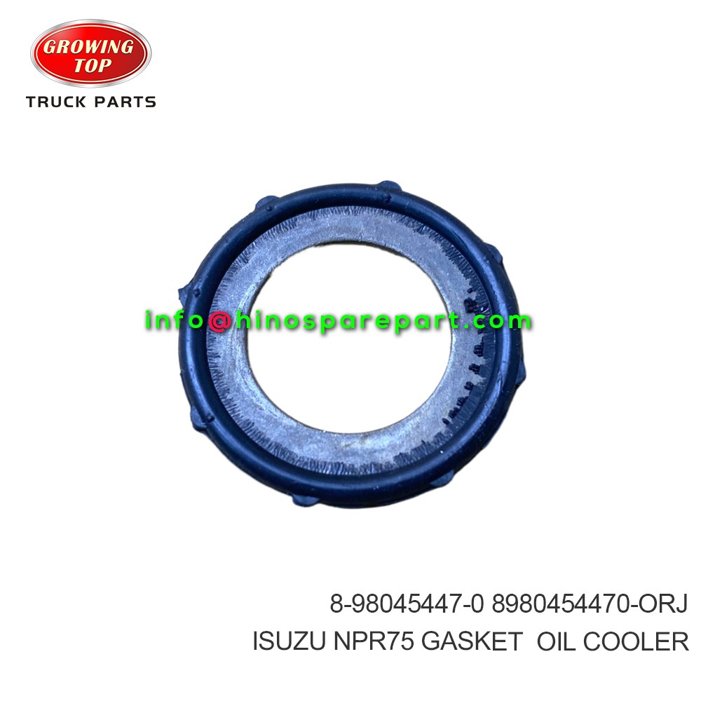 ISUZU - NPR75  GASKET, OIL COOLER  8980454470