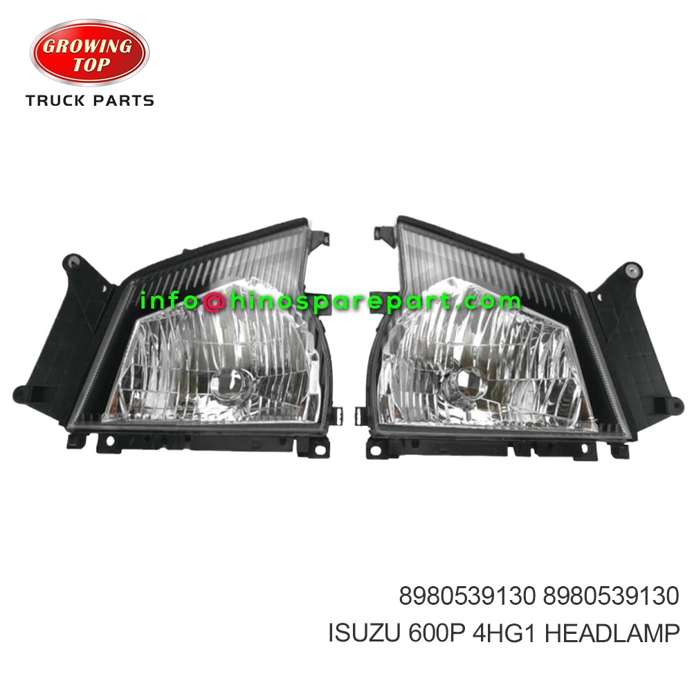 ISUZU 600P 4HG1 HEADLAMP 8980539130