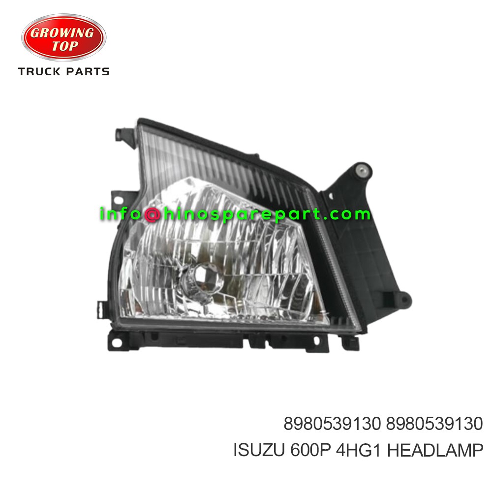 ISUZU 600P 4HG1 HEADLAMP 8980539130