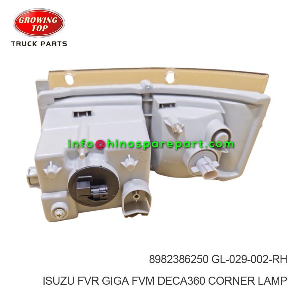 ISUZU FVR GIGA FVM DECA360 CORNER LAMP  8982386250