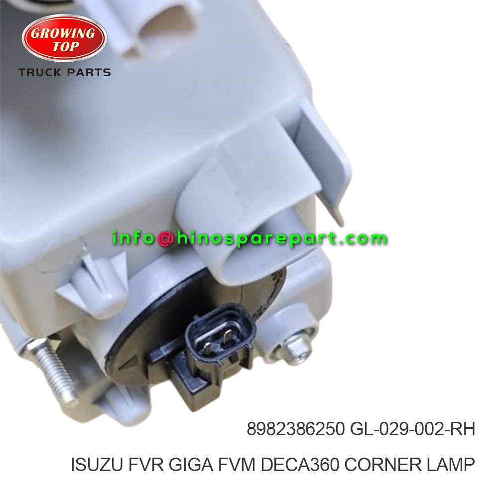 ISUZU FVR GIGA FVM DECA360 CORNER LAMP  8982386250