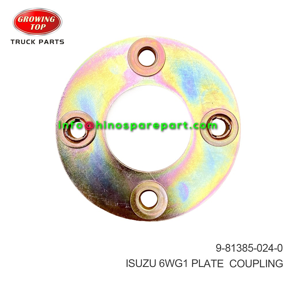 ISUZU 6WG1  PLATE COUPLING  9-81385-024-0