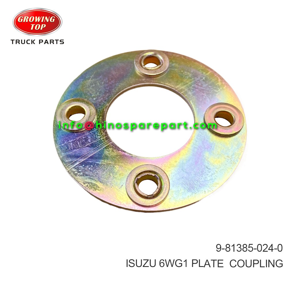 ISUZU 6WG1  PLATE COUPLING  9-81385-024-0