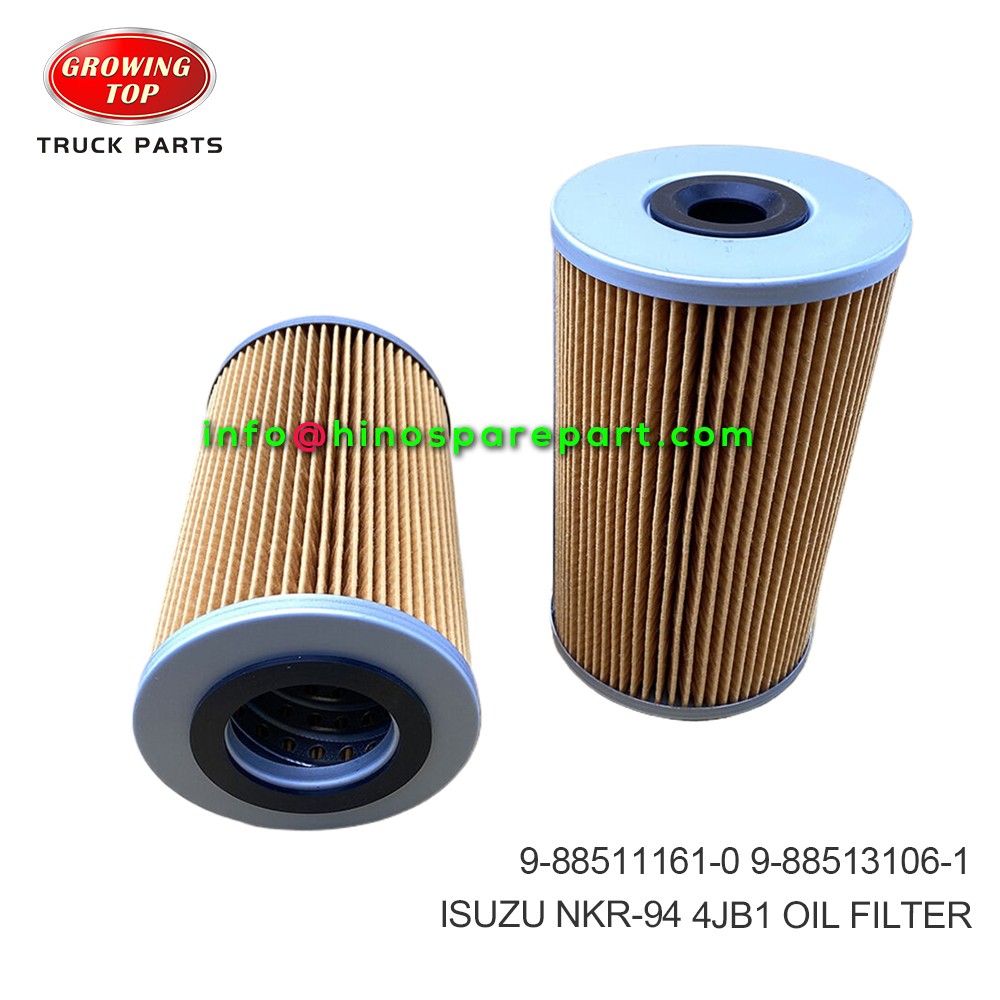 ISUZU NKR-94 4JB1 OIL FILTER 9-88511161-0