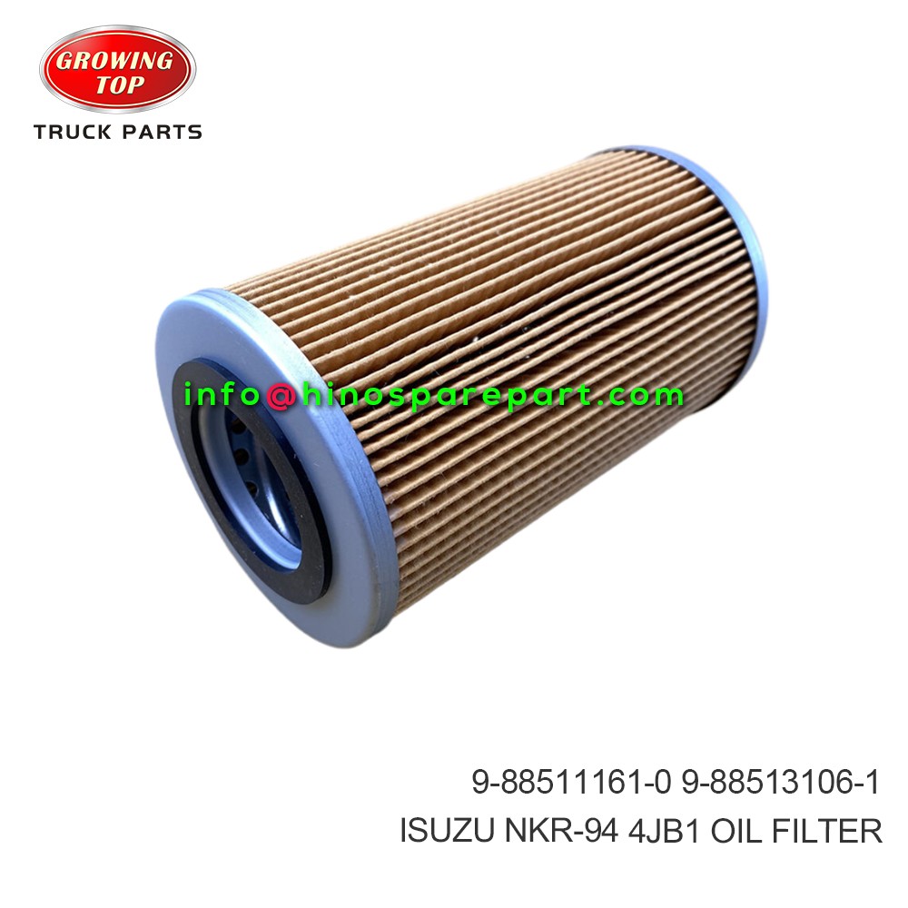 ISUZU NKR-94 4JB1 OIL FILTER 9-88511161-0