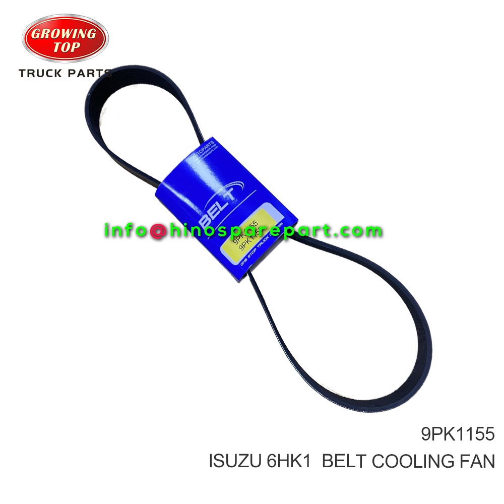 ISUZU 6HK1  BELT;COOLING FAN  9PK1155