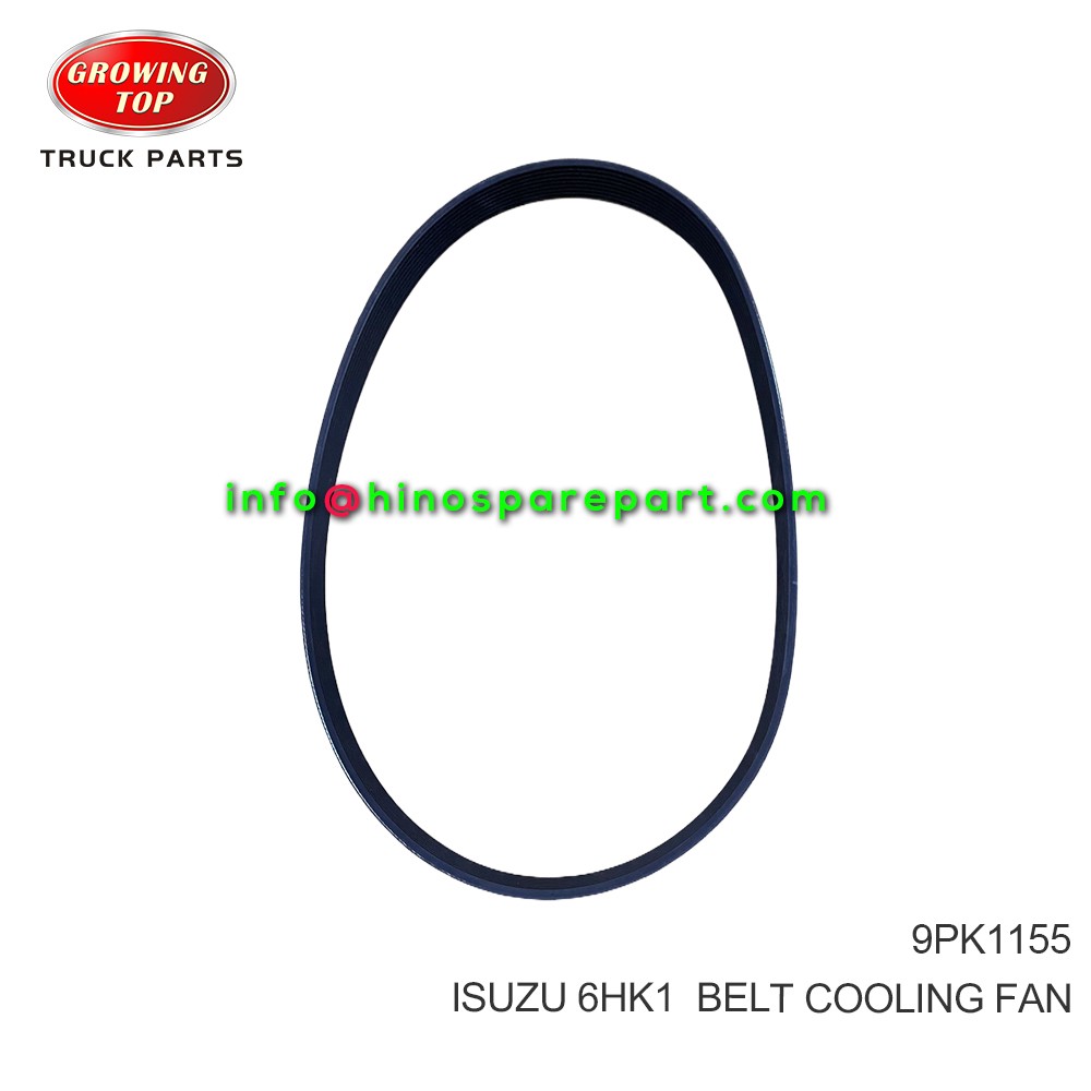 ISUZU 6HK1  BELT;COOLING FAN  9PK1155