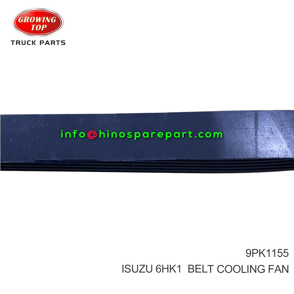 ISUZU 6HK1  BELT;COOLING FAN  9PK1155