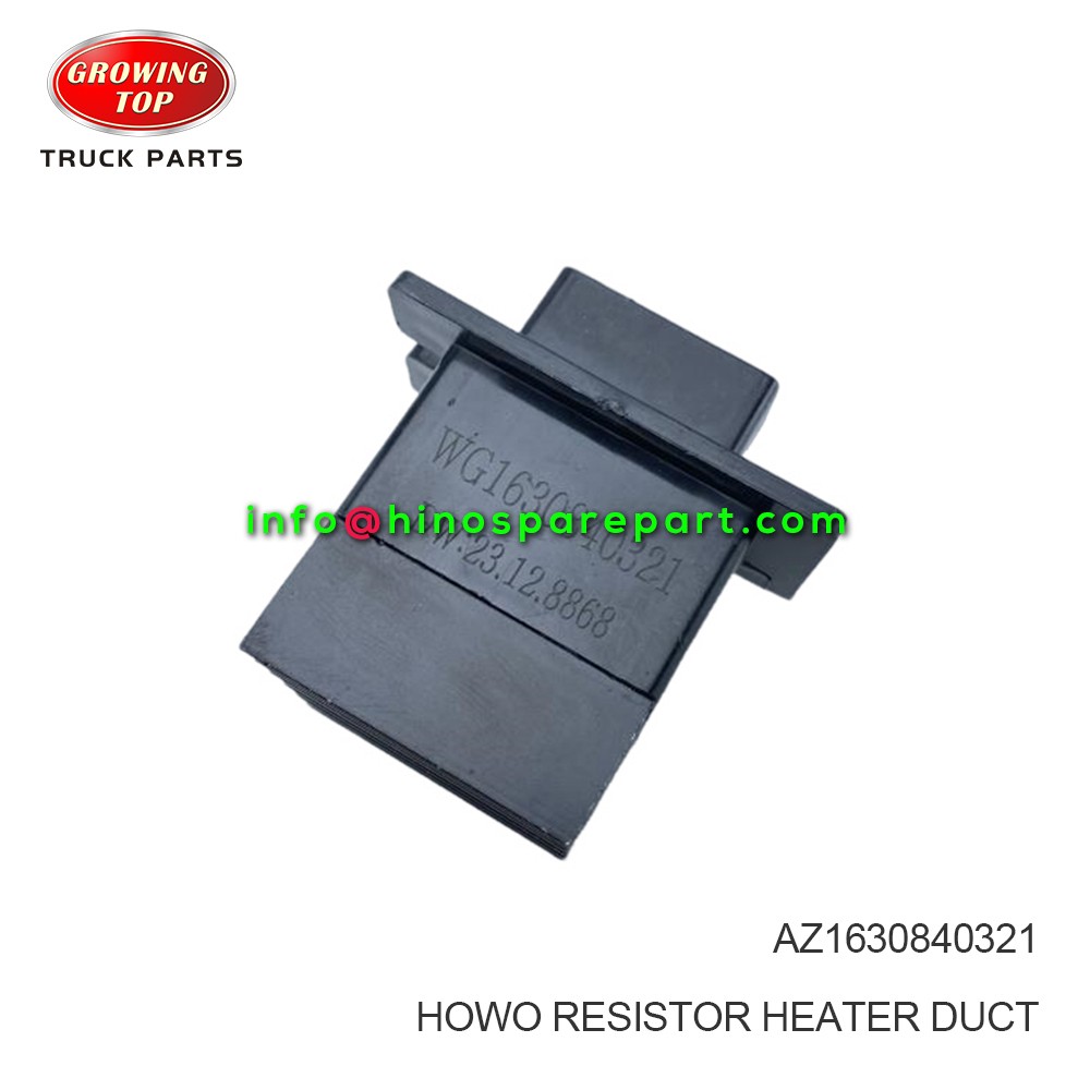 HOWO 10PE1 RESISTOR HEATER DUCT  AZ1630840321