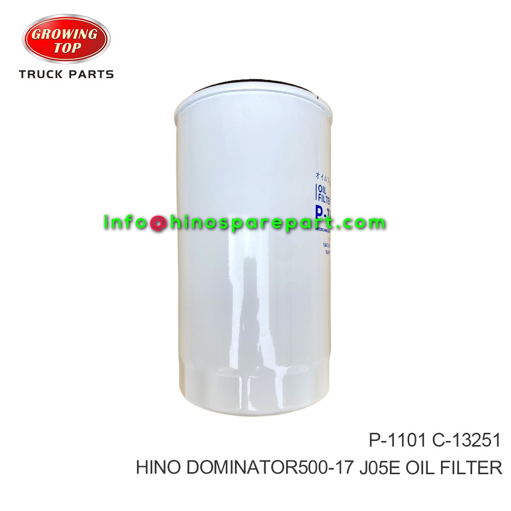 HINO DOMINATOR500-17 J05E  OIL FILTER  C-13251