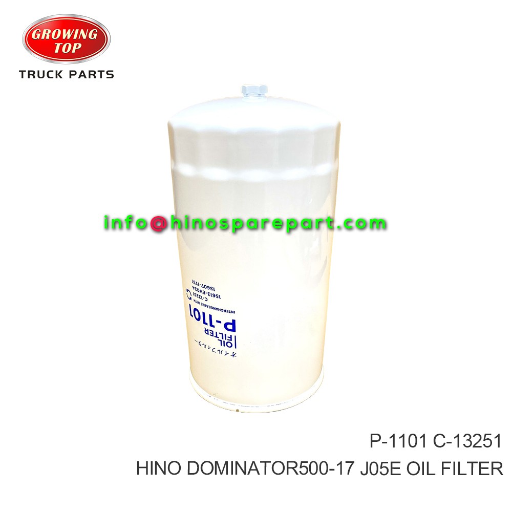 HINO DOMINATOR500-17 J05E  OIL FILTER  C-13251