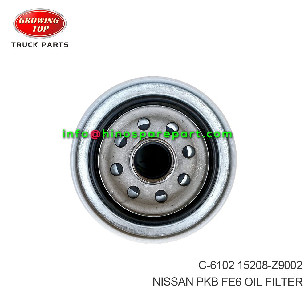 NISSAN PKB FE6 OIL FILTER C-6102